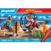 Image de Action Heroes 71808 Duo de cascadeurs avec quad et moto