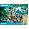 Image de Dinos 71819 Brachiosaure, explorateurs, aéroglisseur