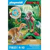 Image de Jeux d'imagination Playmobil Velociraptor + Exploratr + Lasso Multicolore TU A2501912