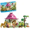 Image de Playmobil | Magic Unicorns | La Maison des fées avec Licorne dorée et écurie | avec Guirlande Lumineuse pour des Nuits Magiques | Jouet créatif pour Les Enfants à partir de 4 Ans | 71838 en occasion ou reconditionné