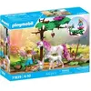 Image de Jeu de simulation Écurie licorne magique maman poulain Playmobil Blanc TU A2601926