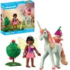Image de Licorne Ciel Rose Avec Fee - 71841