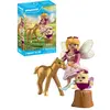 Image de Poulain Licorne Dore Avec Fee - 71844