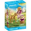 Image de Jeu de simulation Poulain licorne doré avec fée Playmobil Doré TU A2601813