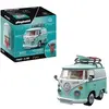 Image de Jeu de simulation Véhicule T1 Camper Volkswagen Playmobil Bleu TU A2601935
