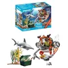 Image de Playmobil | Pack Promo | Chasse au trésor avec sous-Marin | Jouets dès 4 Ans | Cadeau pour Enfants | Développe la créativité | Aventure sous-Marine avec Figurines & Accessoires | 71860 en occasion ou reconditionné