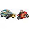 Image de 71875 - Pick-up de police, moto et 2 personnages