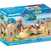 Image de Jeu de simulation Famille à la plage Playmobil Bleu TU A2503330