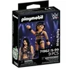 Image de Figurine WWE Rhea Ripley 71962 - 9 pièces - Noir/Marron - Avec support