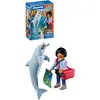 Image de Zoo : Dauphin Et Visiteur 72091