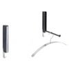 Image de PatÑre Rà tractable murale noire et inox brossà LANCA Blomus