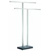 Image de Blomus Menoto / 68664 Porte-serviettes, Argent/Noir en occasion ou reconditionné