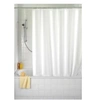 Image de Wenko 20151100 rideau de douche blanc anti moisissure 180x200 cm