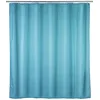 Image de WENKO Rideau de douche anti-moisissure bleu clair antibactérien, lavable Bleu - Bleu clair en occasion ou reconditionné