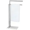 Image de Porte-serviettes et porte-vêtements noble white - blanc/brillant