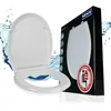 Image de WENKO Abattant Rieti - Abattant WC avec système d'abaissement automatique, 350 KG capacité de charge, Duroplast, 37 x 44.5 cm, Blanc en occasion ou reconditionné