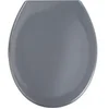 Image de Abattant wc premium ottana gris fonc - gris foncé