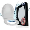 Image de WENKO Abattant WC avec Frein de Chute Gubbio | Abattant WC clipsable avec Fixation INOX | Capacité de Charge jusqu'à 350 kg | Duroplast antibactérien | 37 x 44.5 cm | Blanc en occasion ou reconditionné