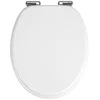 Image de WENKO Abattant WC Blanc Classique en MDF avec Garniture silencieuse en occasion ou reconditionné
