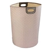 Image de - Panier à linge design scandinave Wabo - Diam. 40 x H. 60 cm - Taupe - Wabo