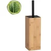 Image de - Brosse WC design bambou Padua - Marron - Padua