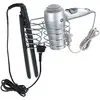Image de WENKO Porte Sèche Cheveux et lisseur Classic, INOX Argent, 20x12x12 cm en occasion ou reconditionné
