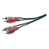 Image de Câble audio professional [2x cinch rca mâle - 2x cinch rca mâle] 1.50 m noir 50308 promo