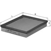 Image de Filtre À Air 119 Mahle Mahle Lx119 Ford;Rover
