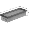 Image de Filtre À Air 454 Mahle Mahle Lx454 Fiat;Lancia