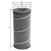 Image de Filtre À Air 610 Mahle Mahle Lx610 Iveco