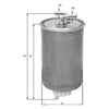 Image de Filtre À Carburant Kl 99 Mahle Mahle Kl99 Ford;Mazda
