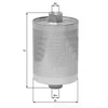Image de Filtre À Carburant Kl 204 Mahle Mahle Kl204 Alfa Romeo;Daimler;De Lorean;Ferrari;Fiat;Jaguar;Lancia;Maserati;Peugeot;Volkswagen;Volvo