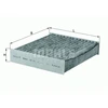 Image de Filtre, Air De L'Habitacle Lak 251 Mahle Mahle Lak251 Mitsubishi;Smart