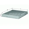 Image de Filtre, Air De L'Habitacle Lak 189 Mahle Mahle Lak189 Opel;Vauxhall