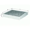 Image de Filtre, Air De L'Habitacle Lak 54 Mahle Mahle Lak54 Volvo
