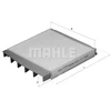 Image de Filtre, Air De L'Habitacle La 54 Mahle Mahle La54 Volvo