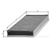 Image de Filtre, Air De L'Habitacle Lak 124 Mahle Mahle Lak124 Fiat;Lancia