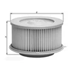 Image de Filtre, Air De L'Habitacle La 65 Mahle Mahle La65 Volkswagen