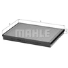 Image de Filtre, Air De L'Habitacle La Mahle Mahle La75 Opel;Vauxhall