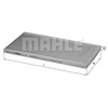 Image de Filtre, Air De L'Habitacle La Mahle Mahle La21 Opel;Vauxhall
