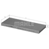 Image de Filtre, Air De L'Habitacle La 45 Mahle Mahle La45 Audi;Volkswagen