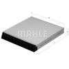 Image de Filtre, Air De L'Habitacle La 134 Mahle Mahle La134 Renault