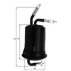 Image de Filtre À Carburant Kl 488 Mahle Mahle Kl488 Kia
