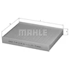 Image de Filtre, Air De L'Habitacle La 169 Mahle Mahle La169 Ford