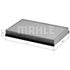 Image de Filtre, Air De L'Habitacle La 183 Mahle Mahle La183 Ford;Mazda