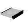Image de Filtre, Air De L'Habitacle La 227 Mahle Mahle La227 Renault