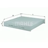 Image de Filtre, Air De L'Habitacle La 184 Mahle Mahle La184 Citroen;Peugeot