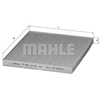 Image de Filtre, Air De L'Habitacle La 157 Mahle Mahle La157 Toyota