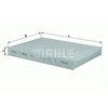 Image de Filtre, Air De L'Habitacle La 144 Mahle Mahle La144 Fiat;Lancia