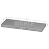 Image de Filtre, Air De L'Habitacle La 118 Mahle Mahle La118 Buick;Ford